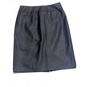 Kasper Women's Gray Career Pencil Straight Skirt Size 4 Business Office